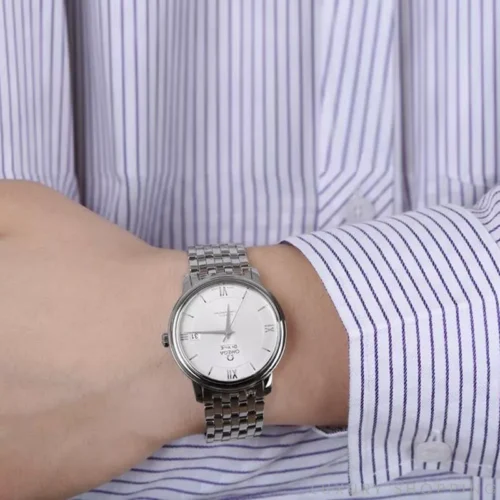 Omega DeVille Prestige 424.10.37.20.02.001 Watch 36.8mm
