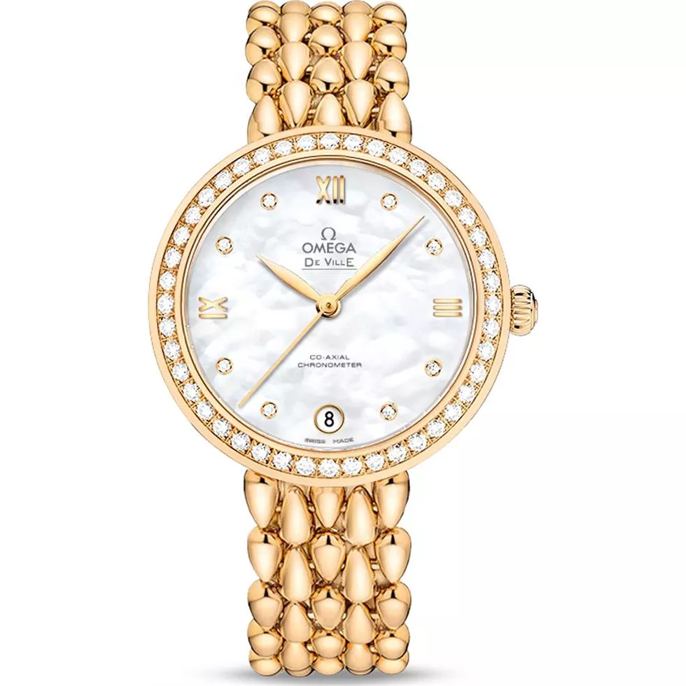 Omega De Ville Prestige 424.55.33.20.55.009 Watch 32.7mm