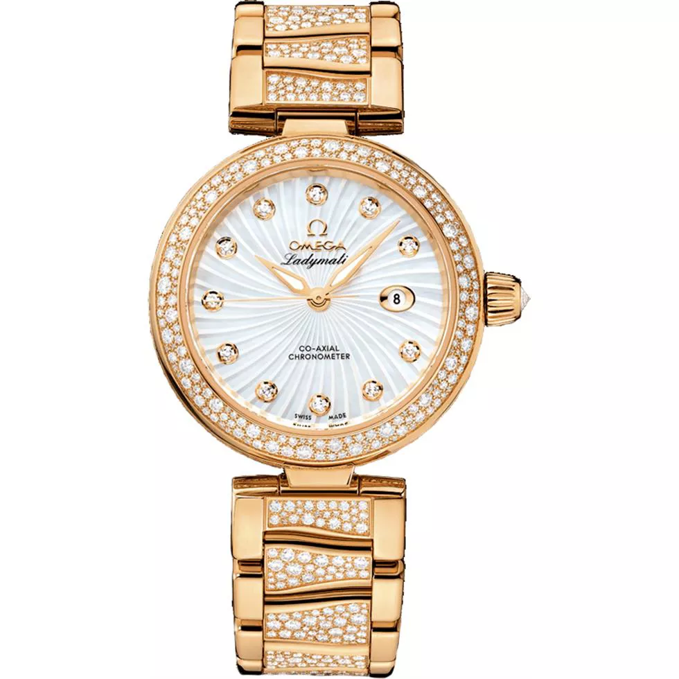 Omega De Ville 425.65.34.20.55.006 Ladymatic Watch 34