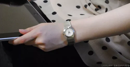 Omega Constellation 123.10.24.60.55.001 Brushed 24mm