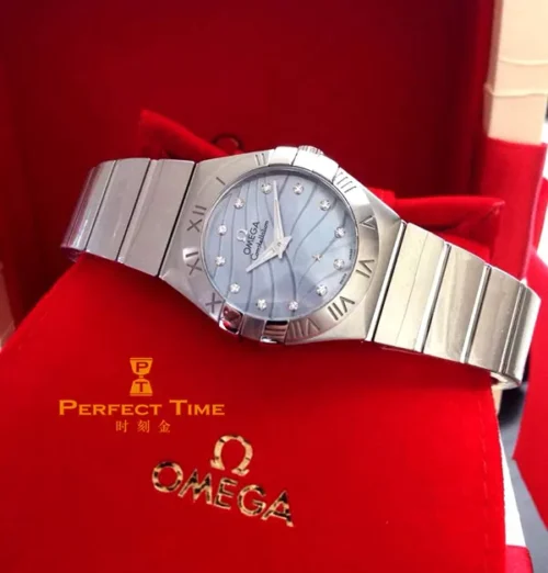 Omega Constellation 123.10.27.60.57.001 Brushed Watch 27mm