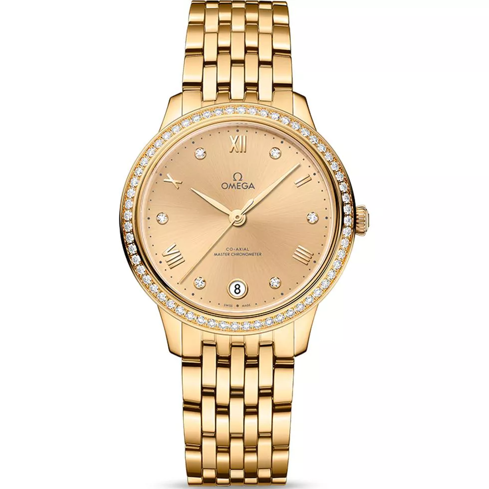 Omega De Ville 434.55.34.20.58.001 Prestige Watch 34MM